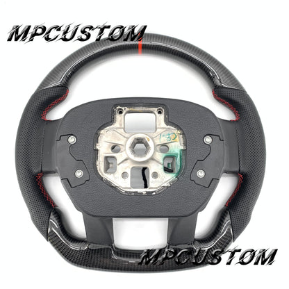 Mpcustom for Ford F150 carbon fiber steering wheel gloss carbon fiber