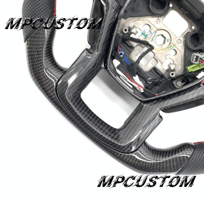 Mpcustom for Ford F150 carbon fiber steering wheel gloss carbon fiber