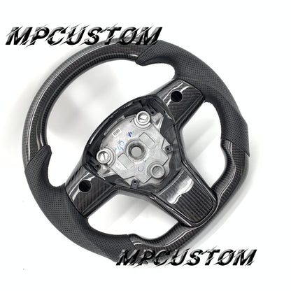 Mpcustom for Tesla model 3 carbon fiber steering wheel