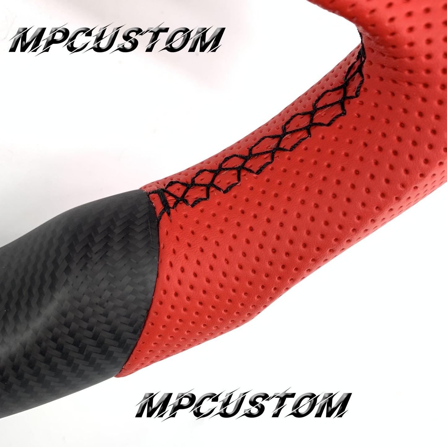 Mpcustom for Honda 10th Gen Civic 2016+ carbon fiber steering wheel matte and round top