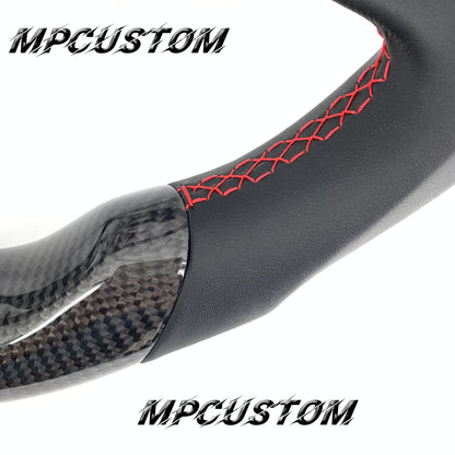 Mpcustom for Honda 10th Gen Civic 2016+ carbon fiber steering wheel smooth