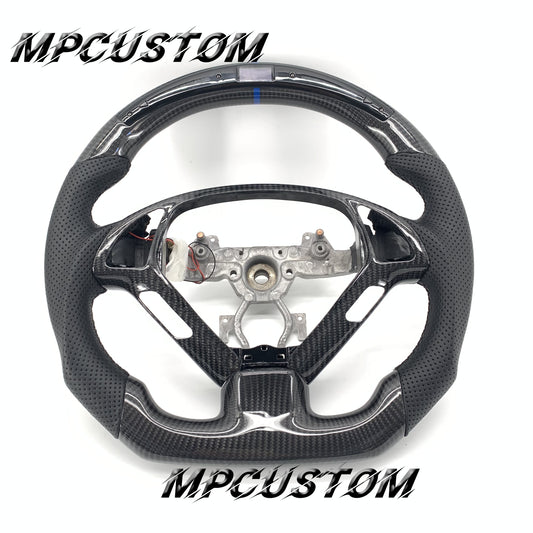 Mpcustom for Infiniti G37 2007-2015 carbon fiber steering wheel gloss