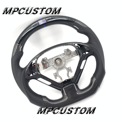 Mpcustom for Infiniti G37 2007-2015 carbon fiber steering wheel perforated leather