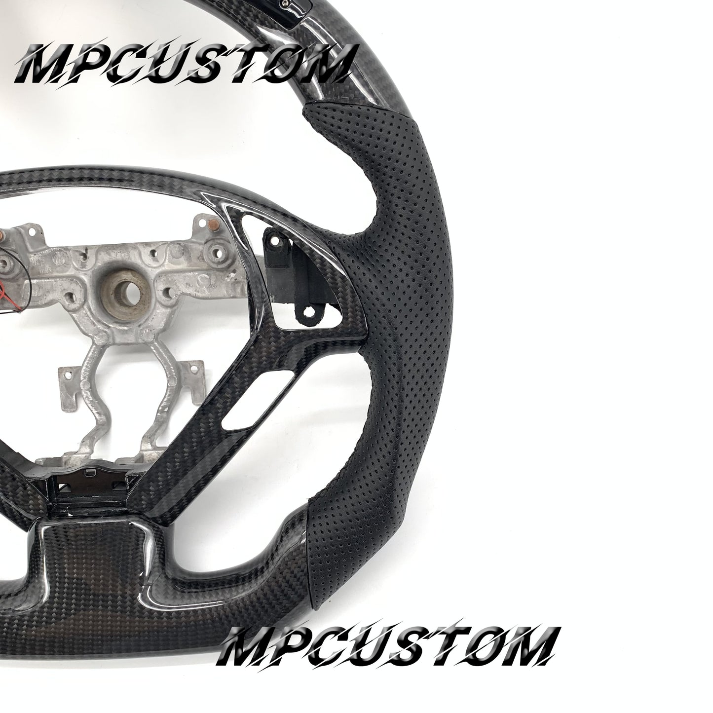 Mpcustom for Infiniti G37 2007-2015 carbon fiber steering wheel gloss