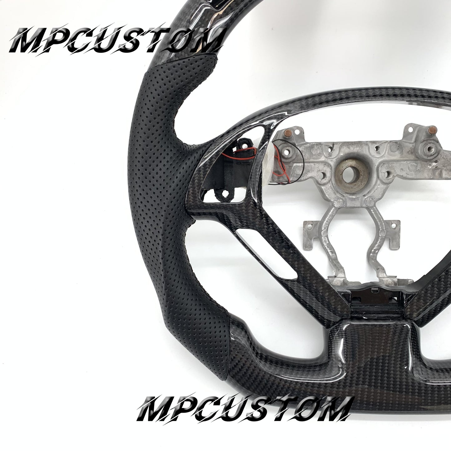 Mpcustom for Infiniti G37 2007-2015 carbon fiber steering wheel gloss