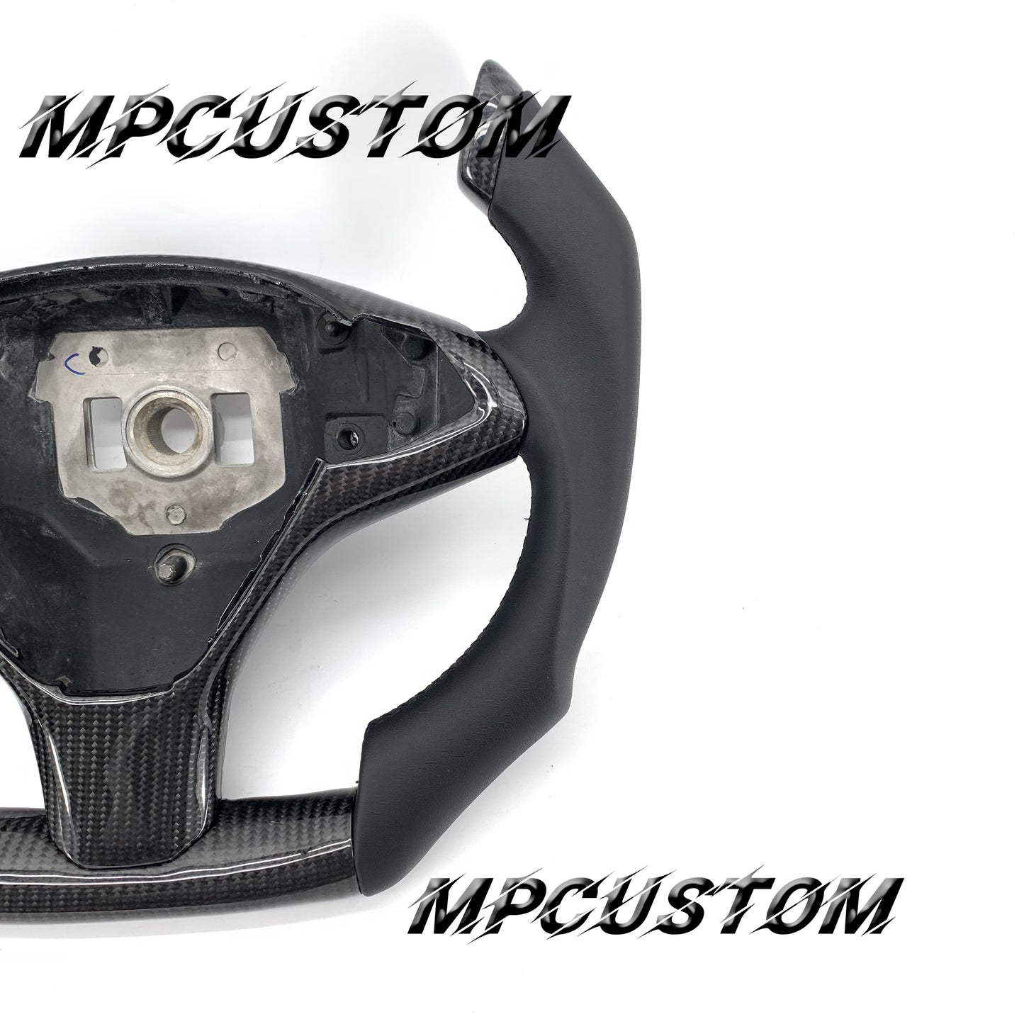 Mpcustom for Tesla model S X carbon fiber steering wheel