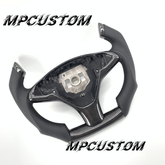 Mpcustom for Tesla model S X carbon fiber steering wheel