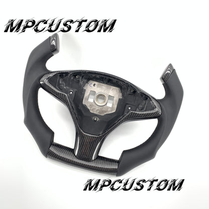 Mpcustom for Tesla model S X carbon fiber steering wheel f1 shape