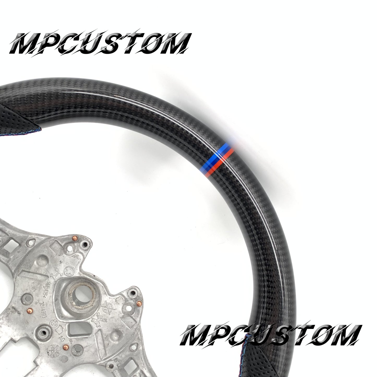 Mpcustom for BMW 1 series F20/F21/F40 carbon fiber steering wheel gloss carbon fiber