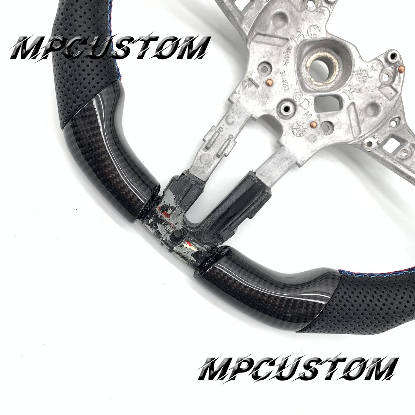 Mpcustom for BMW 1 series F20/F21/F40 carbon fiber steering wheel gloss carbon fiber