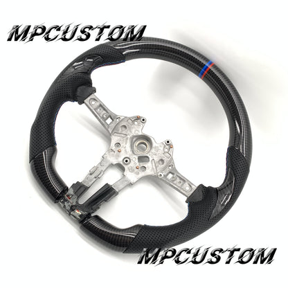 Mpcustom for BMW 1 series F20/F21/F40 carbon fiber steering wheel gloss carbon fiber