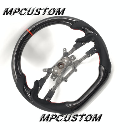 Mpcustom for Honda Civic 2006-2008 carbon fiber steering wheel round top