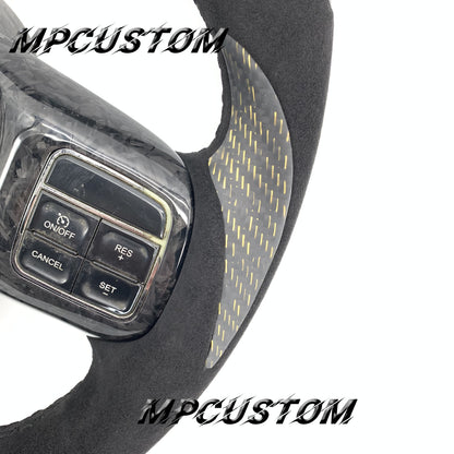 Mpcustom for Jeep Wrangler 2011-2017 carbon fiber steering wheel gloss