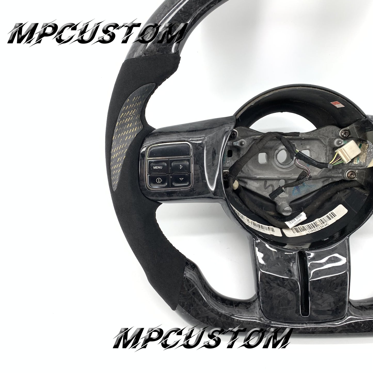 Mpcustom for Jeep Wrangler 2011-2017 carbon fiber steering wheel gloss