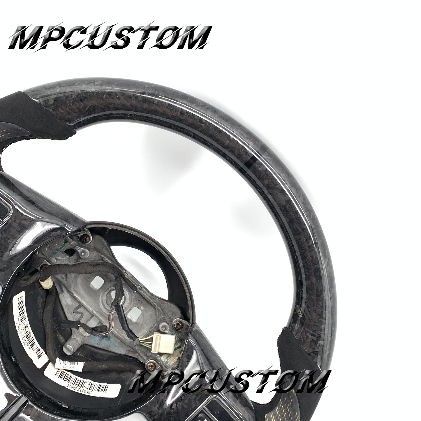 Mpcustom for Jeep Wrangler 2011-2017 carbon fiber steering wheel gloss