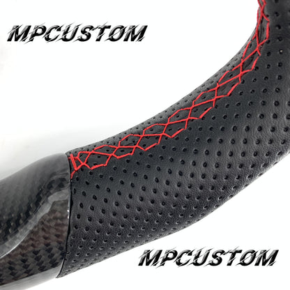 Mpcustom for BMW 3 series F30/F31/F35 carbon fiber steering wheel gloss thumb grips