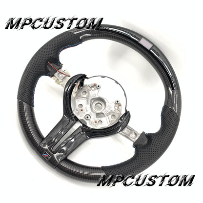 Mpcustom for BMW 7 series F01/F02/F03 carbon fiber steering wheel round bottom