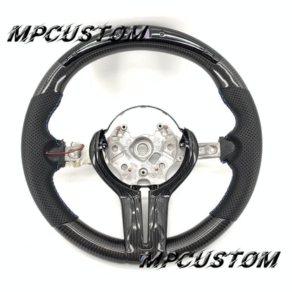 Mpcustom for BMW 2 series F22/F23/F44/F45 carbon fiber steering wheel round bottom
