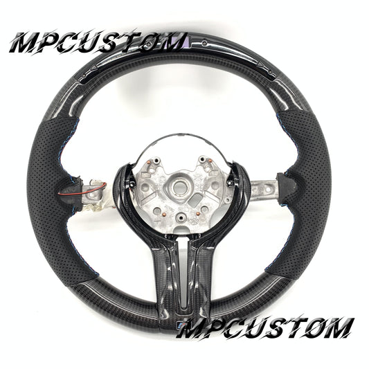 Mpcustom for BMW 2 series F22/F23/F44/F45 carbon fiber steering wheel round bottom