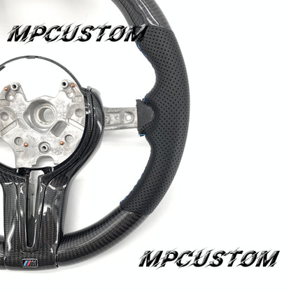 Mpcustom for BMW 7 series F01/F02/F03 carbon fiber steering wheel round bottom