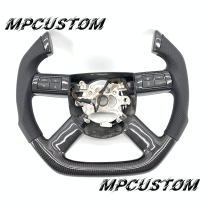 Mpcustom for Dodge 2006 carbon fiber steering wheel f1 shape