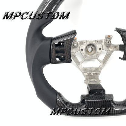 Mpcustom for Nissan 350z 2002-2009 carbon fiber steering wheel smooth