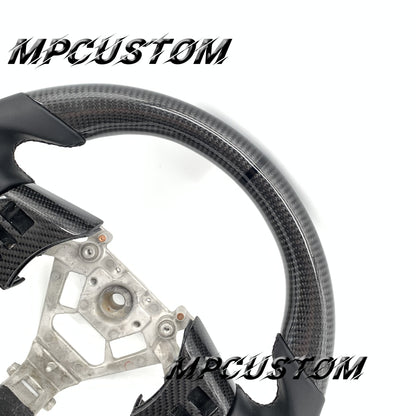 Mpcustom for Nissan 350z 2002-2009 carbon fiber steering wheel smooth