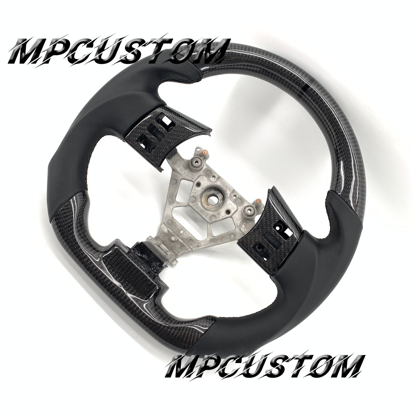 Mpcustom for Nissan 350z 2002-2009 carbon fiber steering wheel smooth