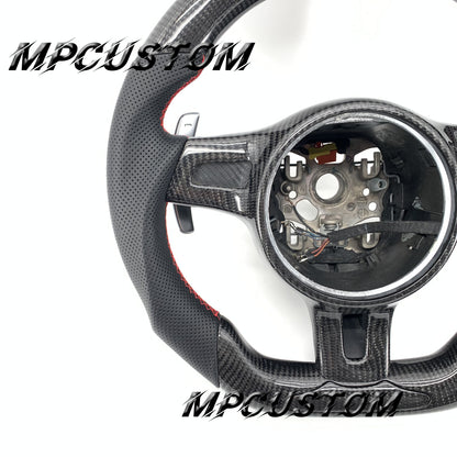 Mpcustom for Porsche Cayenne S GTS 2010 carbon fiber steering wheel gloss