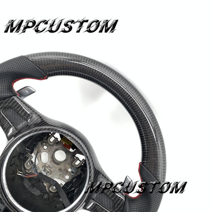Mpcustom for Porsche Cayenne S GTS 2010 carbon fiber steering wheel gloss