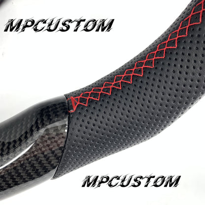 Mpcustom for Porsche Cayenne S GTS 2010 carbon fiber steering wheel gloss
