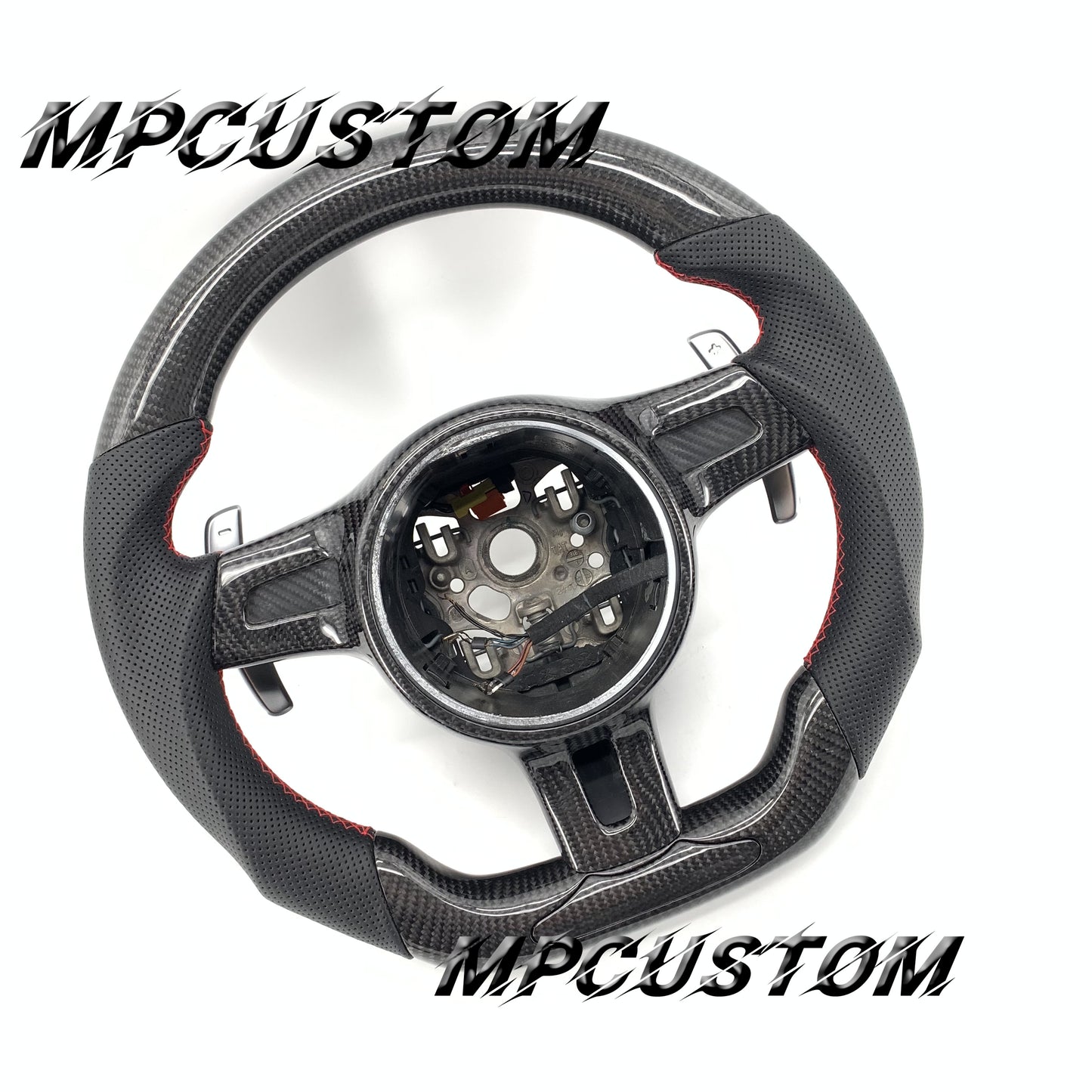 Mpcustom for Porsche Cayenne S GTS 2010 carbon fiber steering wheel