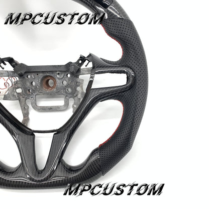Mpcustom for Honda 8th Gen Civic 2009-2013 carbon fiber steering wheel led