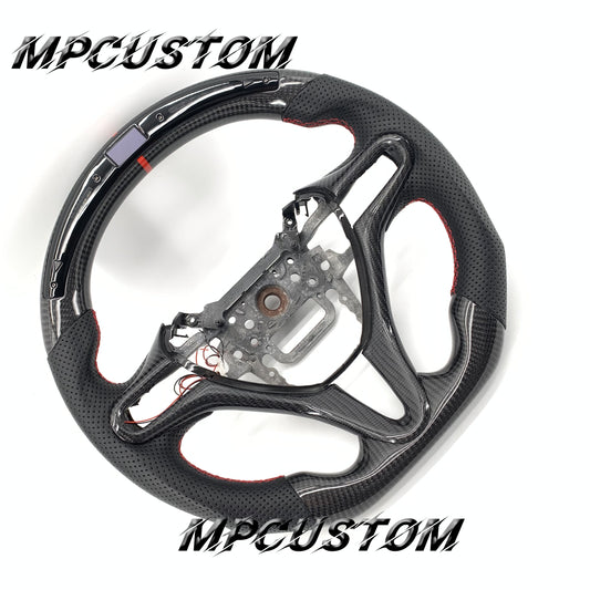 Mpcustom for Honda 8th Gen Civic 2009-2013 carbon fiber steering wheel led