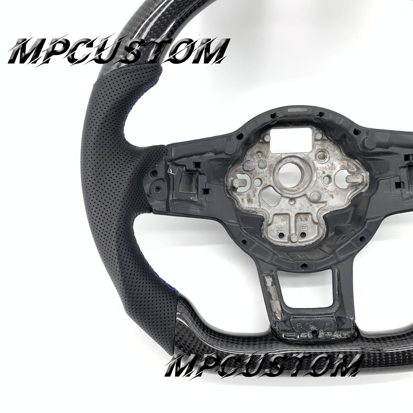 Mpcustom for Volkswagen MK7 2015-2019 carbon fiber steering wheel gloss