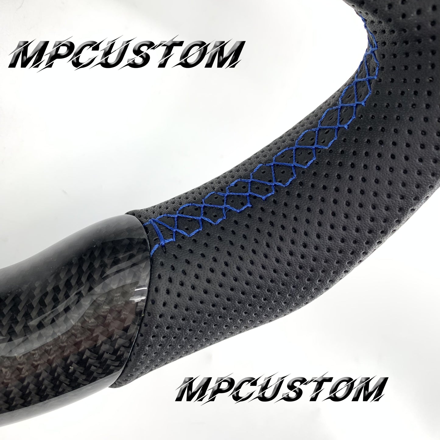 Mpcustom for Volkswagen MK7 2015-2019 carbon fiber steering wheel gloss