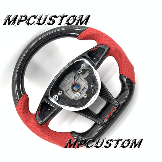 Mpcustom for Mercedes Benz 808AMG /W205 AMG carbon fiber steering wheel gloss