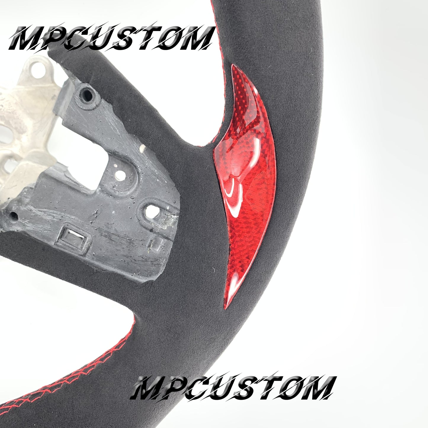 Mpcustom for Honda 10th Gen Civic 2016+ carbon fiber steering wheel F1 shape