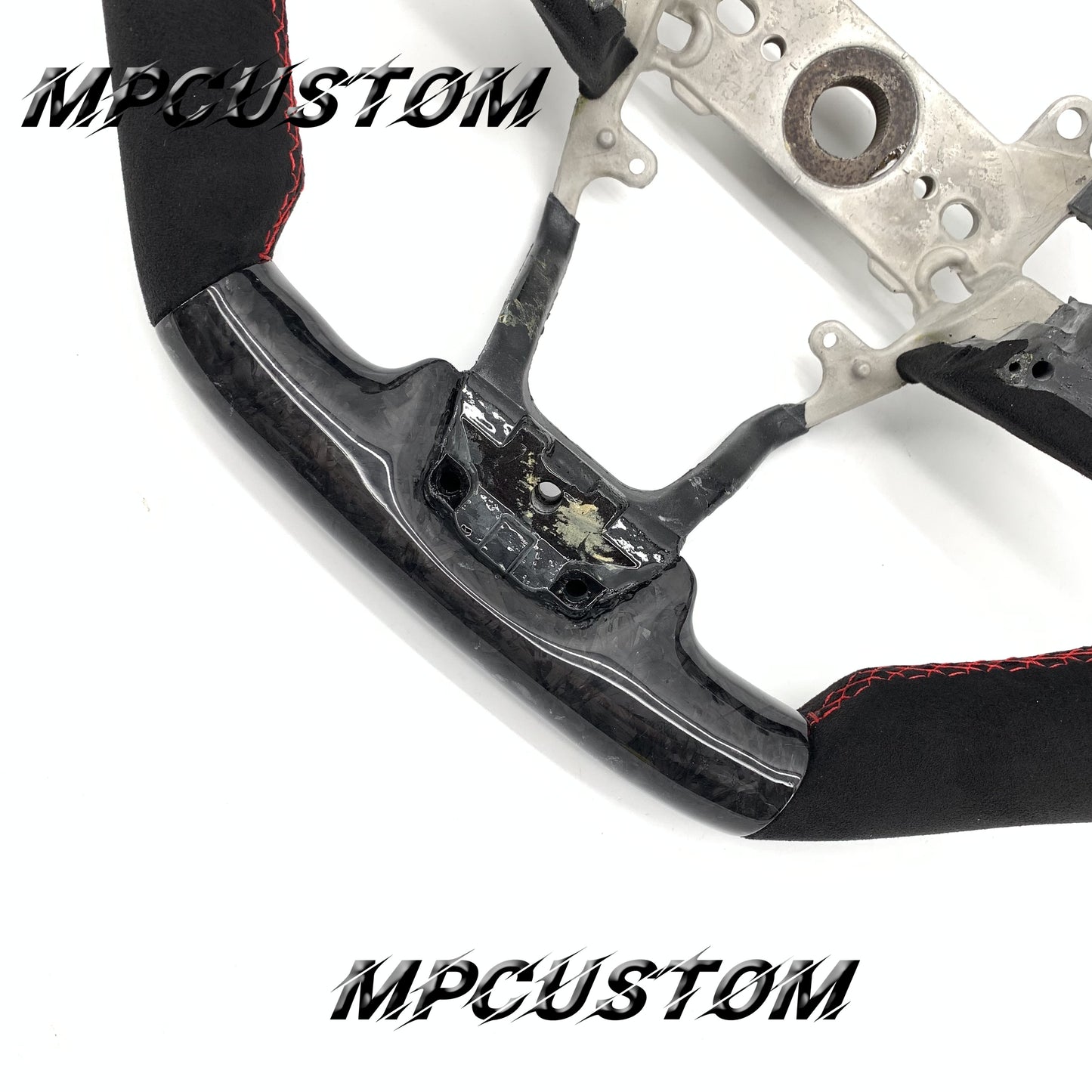 Mpcustom for Honda 10th Gen Civic 2016+ carbon fiber steering wheel F1 shape