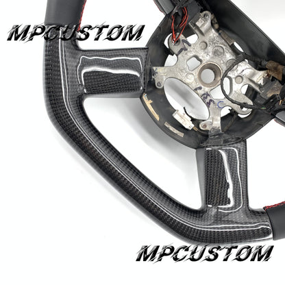 Mpcustom for Dodge 2006 carbon fiber steering wheel smooth