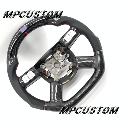 Mpcustom for Dodge 2006 carbon fiber steering wheel led