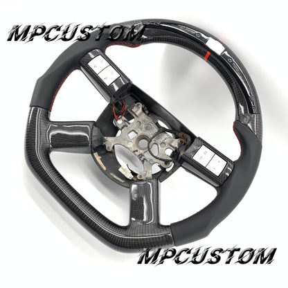 Mpcustom for Dodge 2006 carbon fiber steering wheel smooth