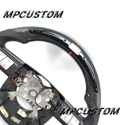 Mpcustom for Dodge 2006 carbon fiber steering wheel round top