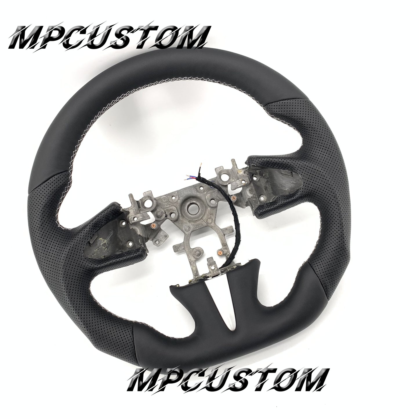 Mpcustom for Infiniti Q50 2014-2017 carbon fiber steering wheel round top