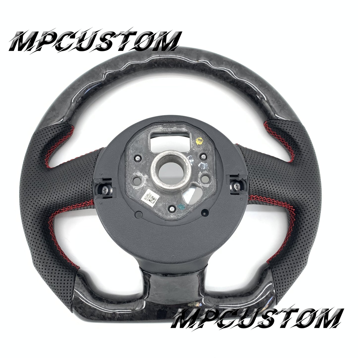 Mpcustom for Audi R8 2008-2015 carbon fiber steering wheel round top