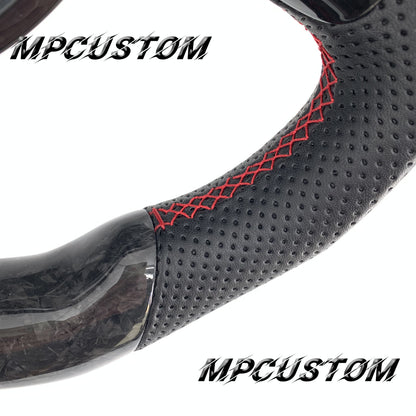 Mpcustom for Audi R8 2008-2015 carbon fiber steering wheel round top