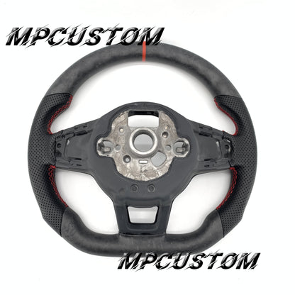 Mpcustom for Volkswagen MK7 2015-2019 carbon fiber steering wheel matte