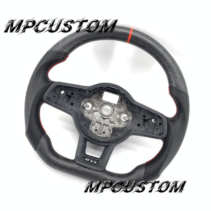 Mpcustom for Volkswagen MK7 2015-2019 carbon fiber steering wheel matte