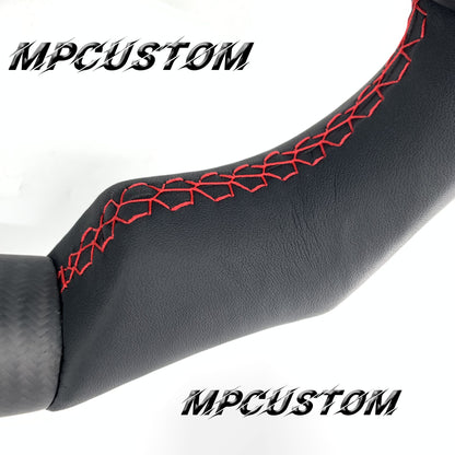 Mpcustom for Tesla model 3 Y carbon fiber steering wheel f1 shape and smooth