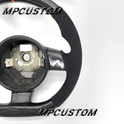 Mpcustom for Lamborghini Gallardo 2004-2014 carbon fiber steering wheel round top